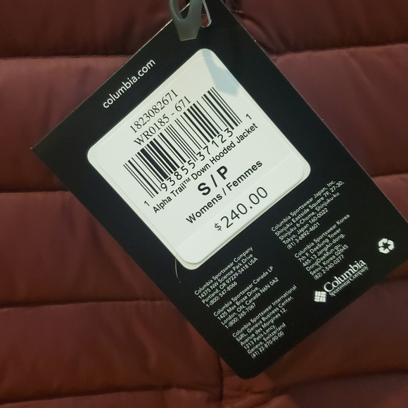 WMNS Columbia Titanium Alpha Trail Down Hooded Jacket Omni Heat 3D - Picture 4 of 8